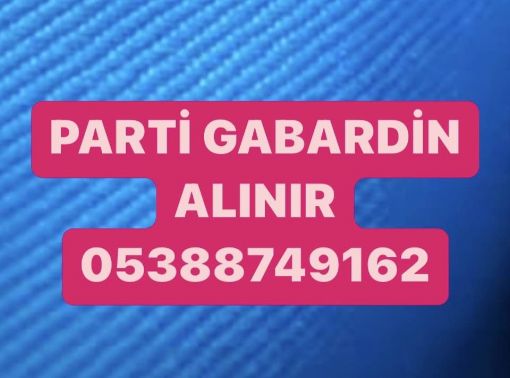 parti gabardin kumaş