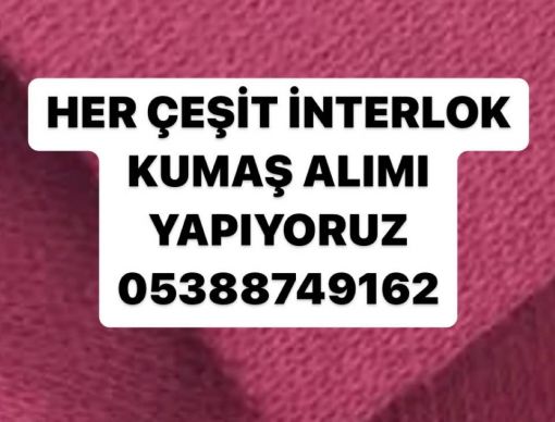 interlok kumaş alınır , parti interlok kumaş alınır 